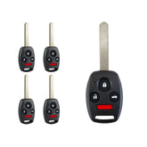 Keyless Entry Remote 5 BTN Replacement for 2003-2007 Honda accord 315mHz OUCG8D-399H-A  KR-H4SA